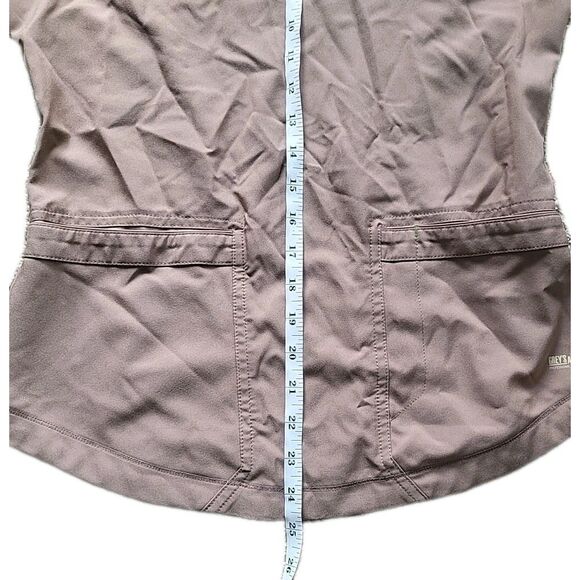Grey's Anatomy Barco Evolve Stretch Women's XS Driftwood Scrub Top EUC - Picture 8 of 8
